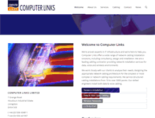 Tablet Screenshot of computer-links.co.uk